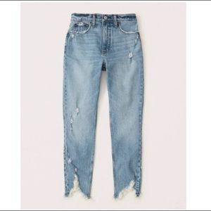 Abercrombie High Rise Mom Jeans